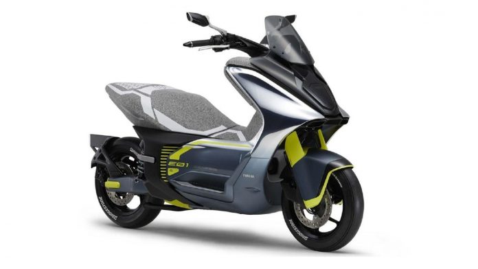 Yamaha E01 electrical scooter takes form, patent filed