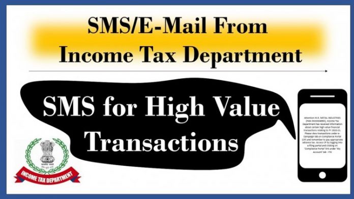 Six high value transactions, which could lead to Income Tax notice