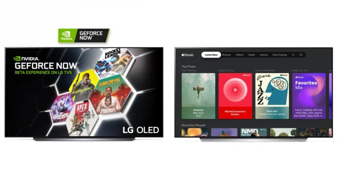 LG Announces Nvidia GeForce Now Game Streaming, Apple Music App for Its webOS Smart TVs