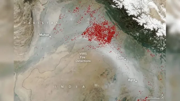 Delhi Pollution: NASA Image Depicts 