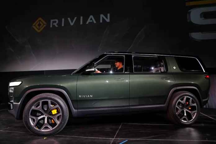 Rivian Electric Vehicle Maker Raises $11.9 Billion in Wall Street Debut