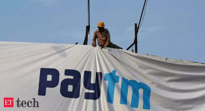 Shares of Paytm parent fall as much as 19%