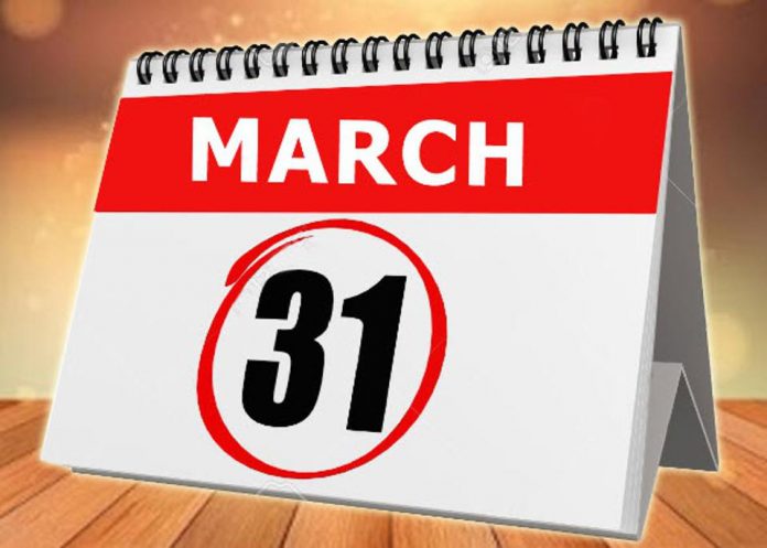 Do these 5 things before March 31st to avoid any trouble, see details