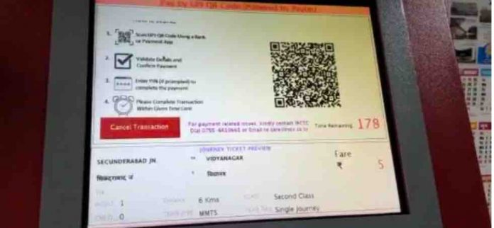 Here's the step by step guide for rail ticket bookings via QR code scanning