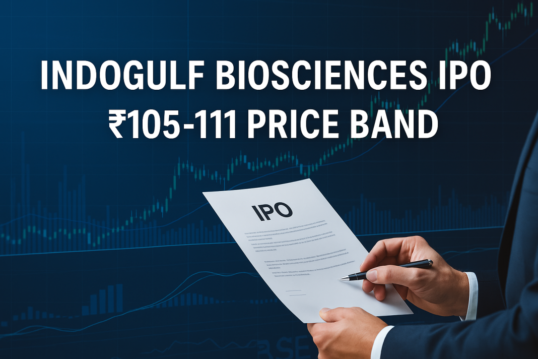 Indogulf Biosciences IPO Opens June 26 – Price Band ₹105–111, GMP & Lot Size Details