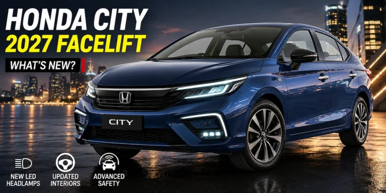 Honda City Facelift 2027