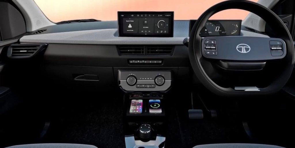 tata tiago facelift2026 dashboard