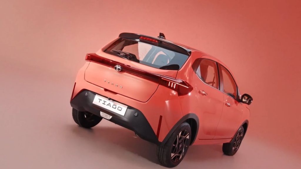 Tata Tiago Facelift 2026 Rear View
